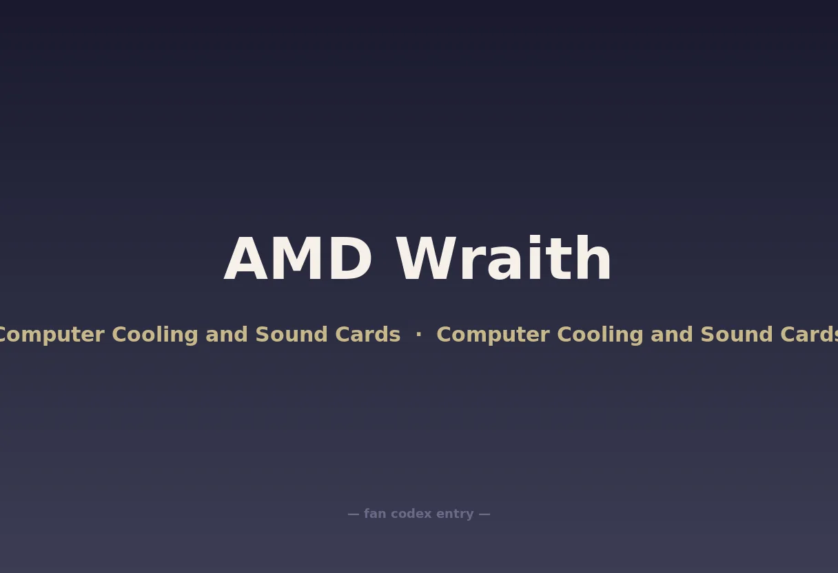AMD Wraith
