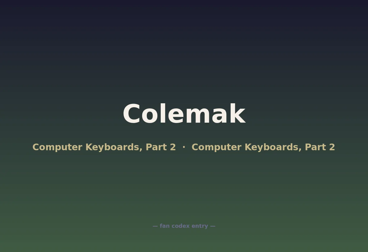 Colemak
