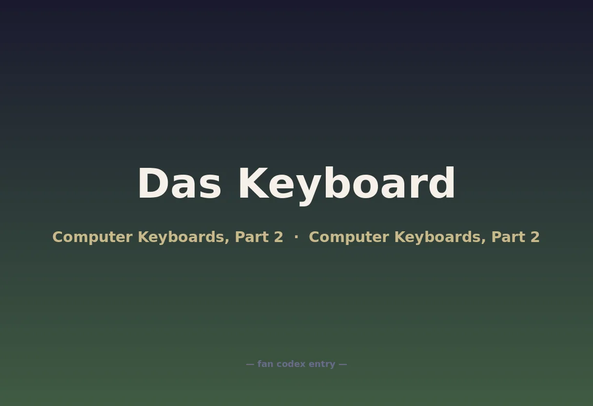 Das Keyboard