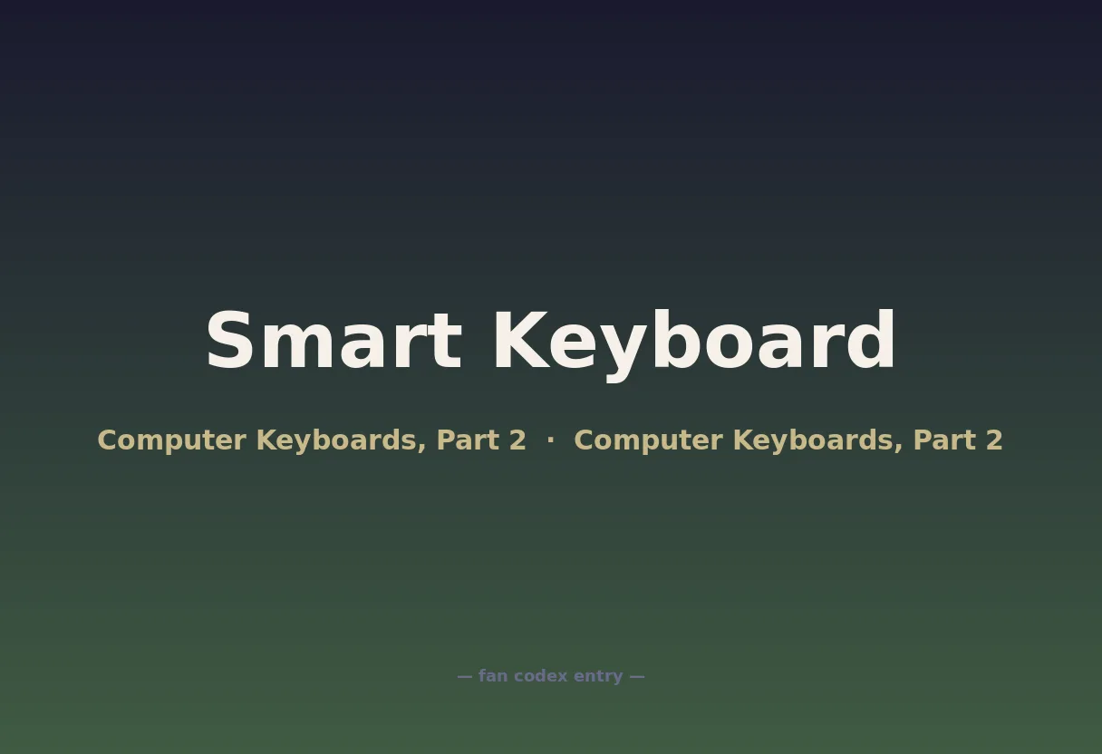 Smart Keyboard