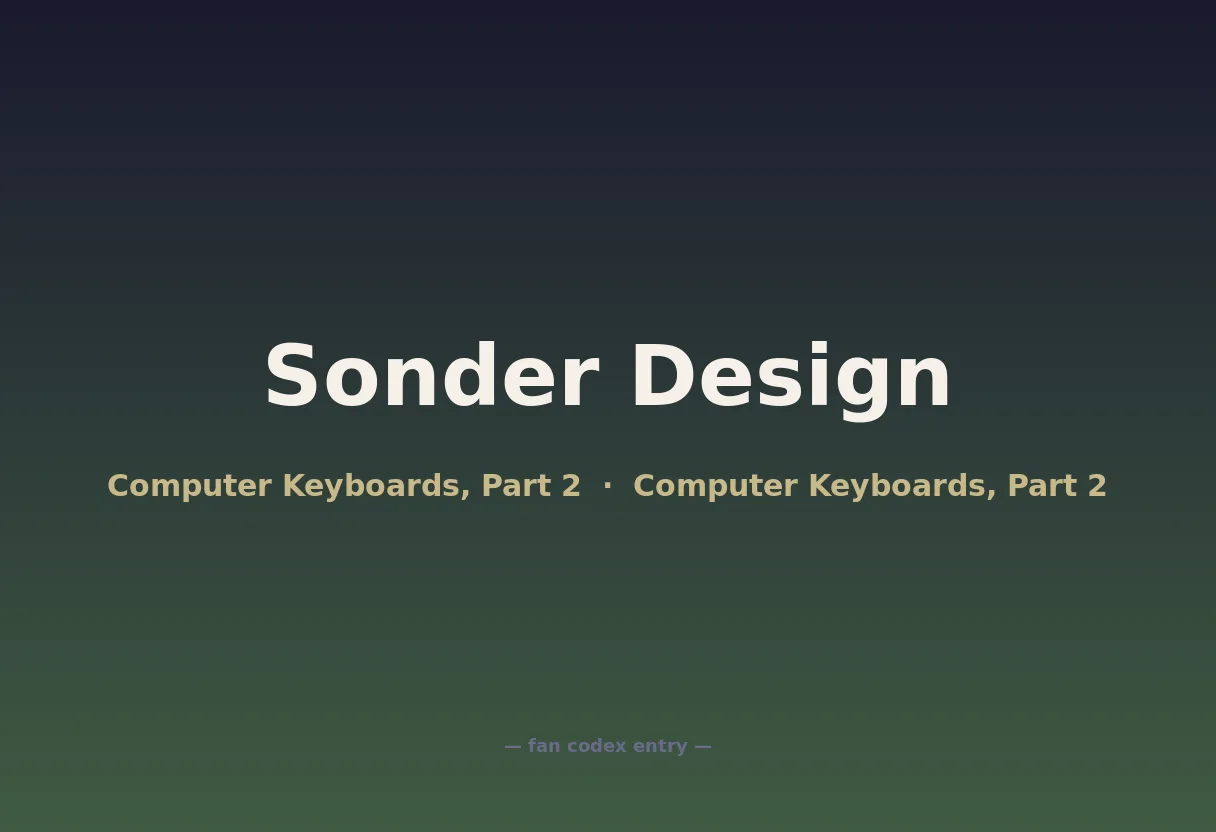 Sonder Design