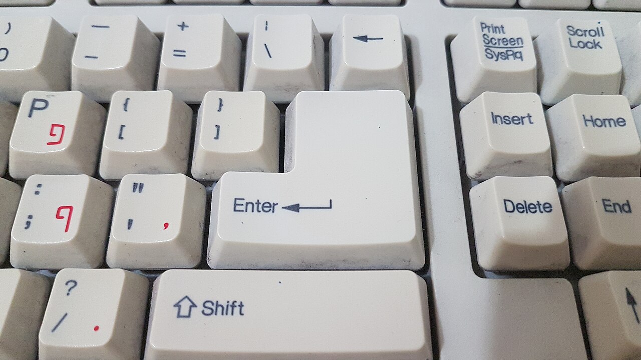 Hebrew keyboard