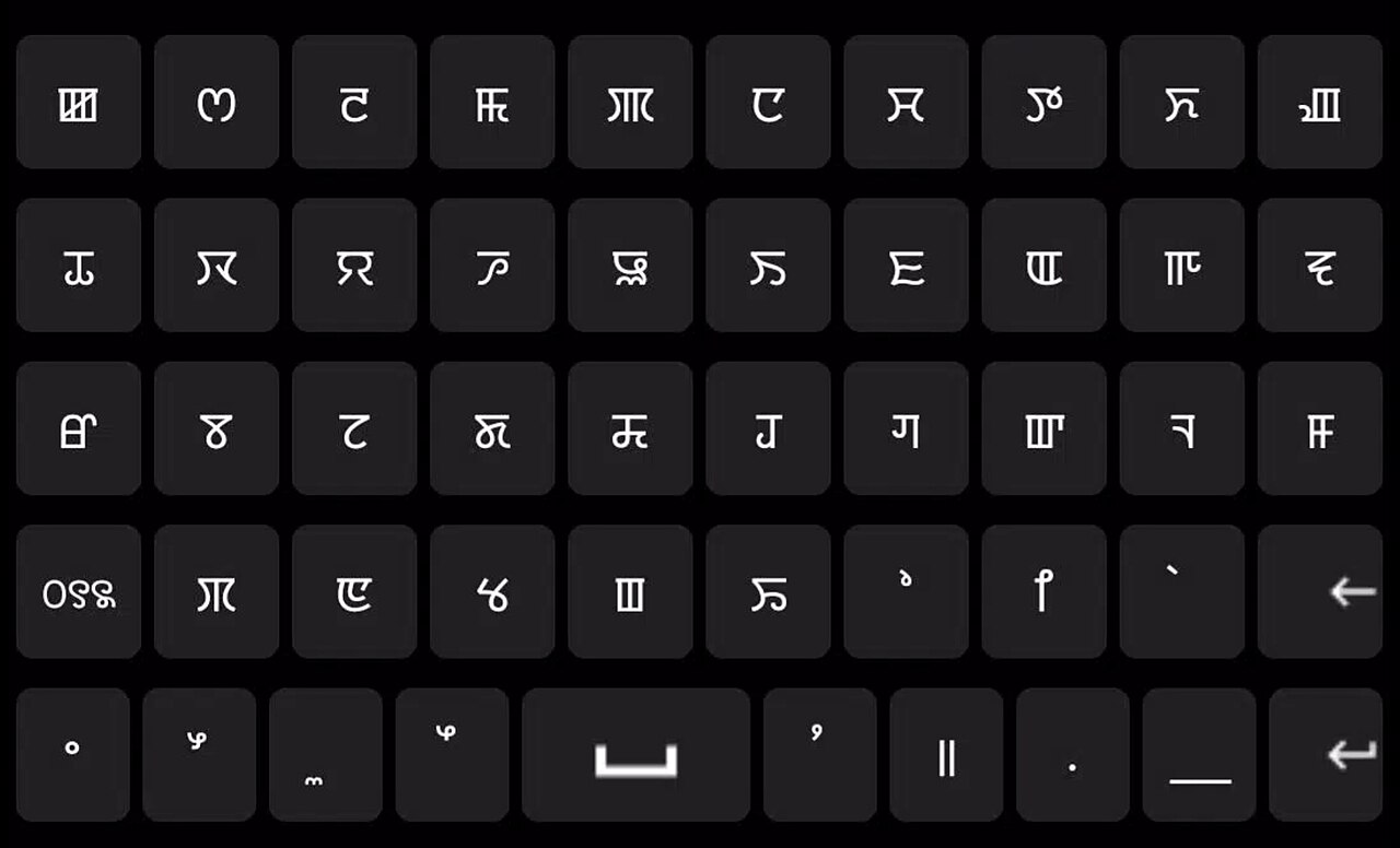 Meitei input methods