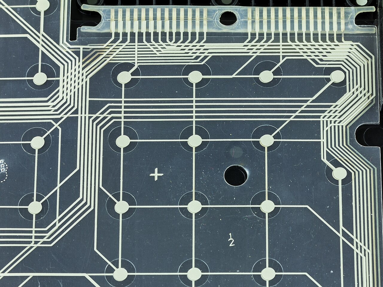 Keyboard matrix circuit
