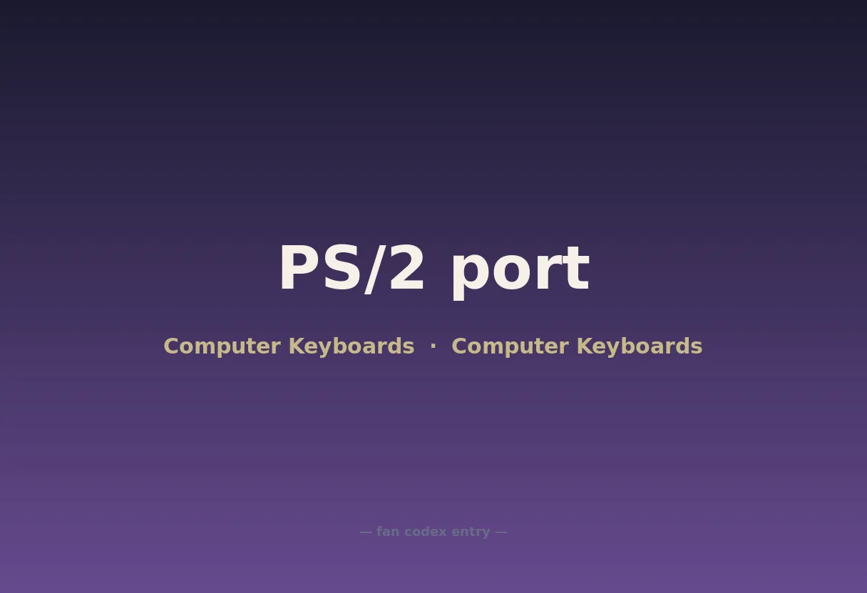 PS/2 port