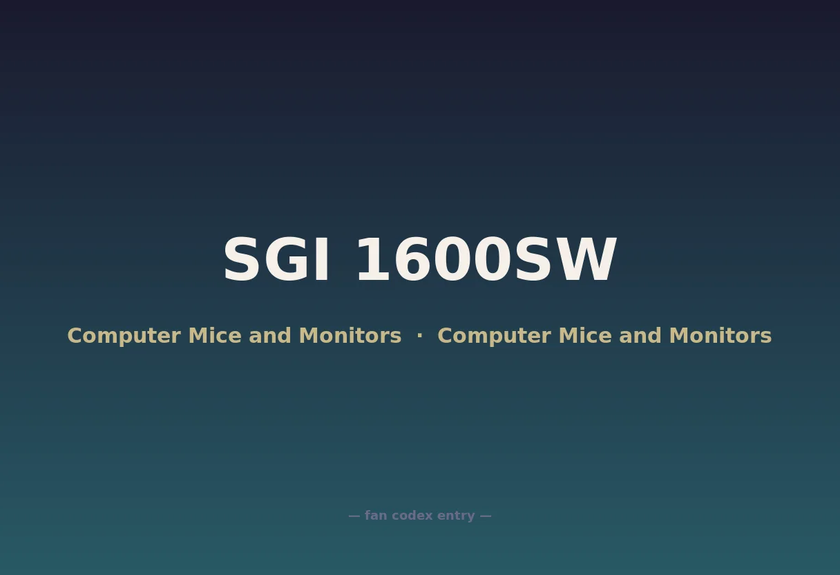 SGI 1600SW