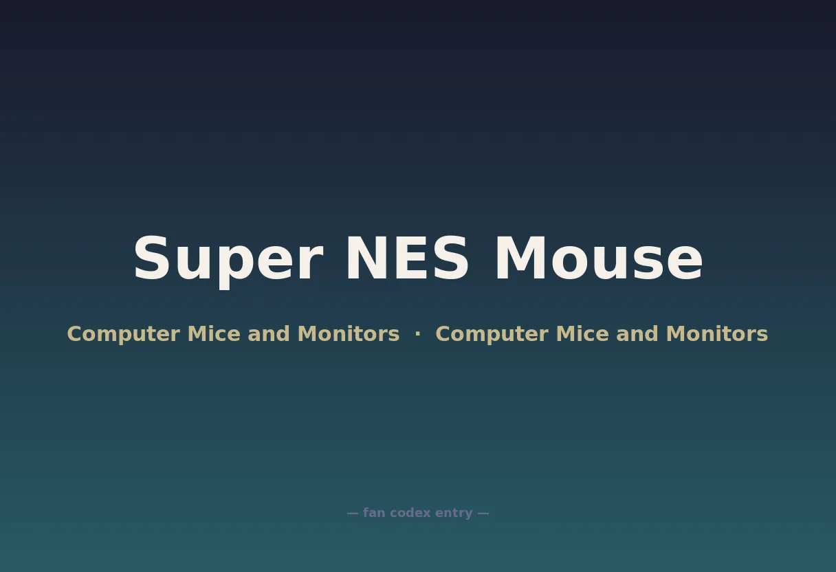 Super NES Mouse