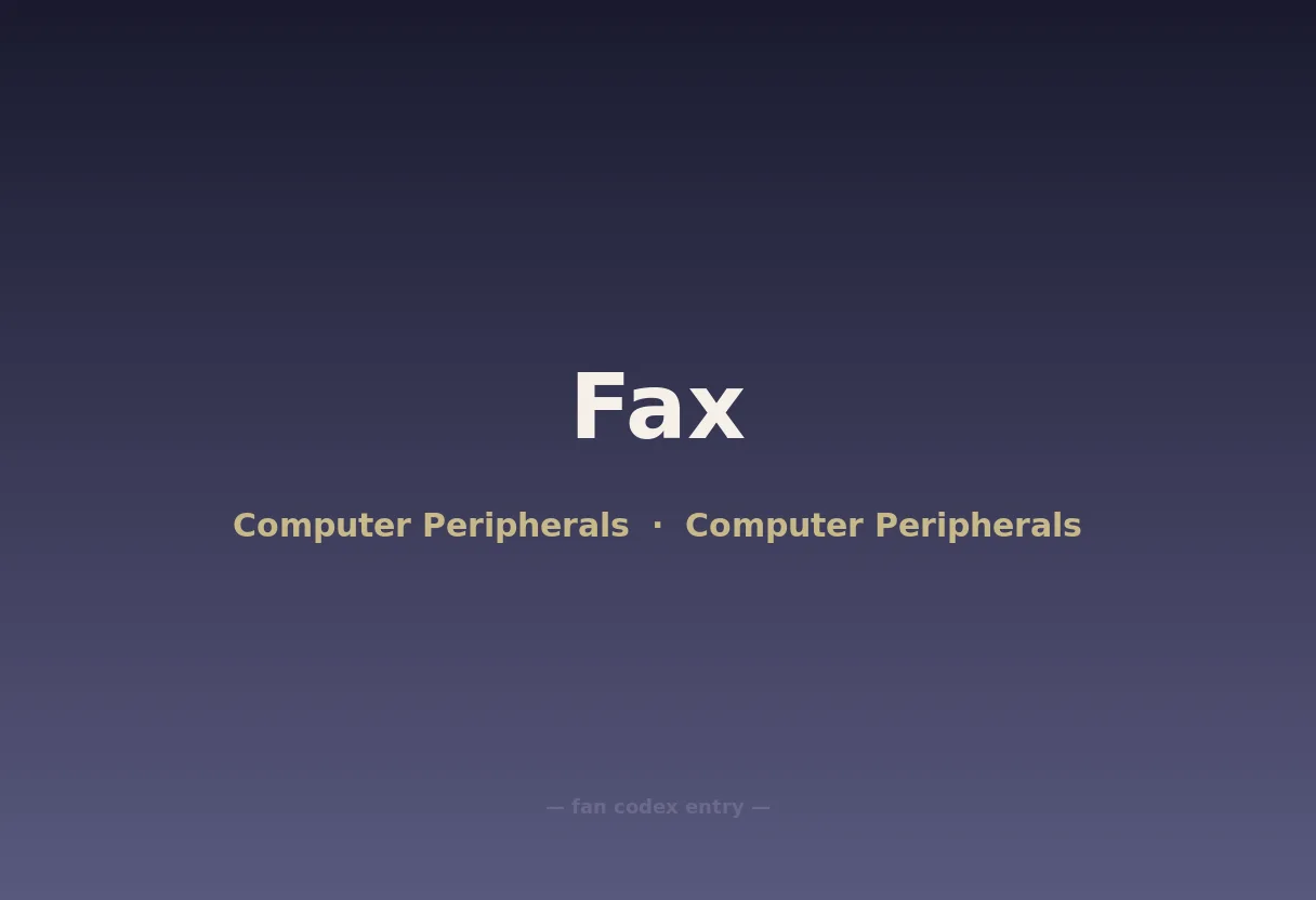 Fax
