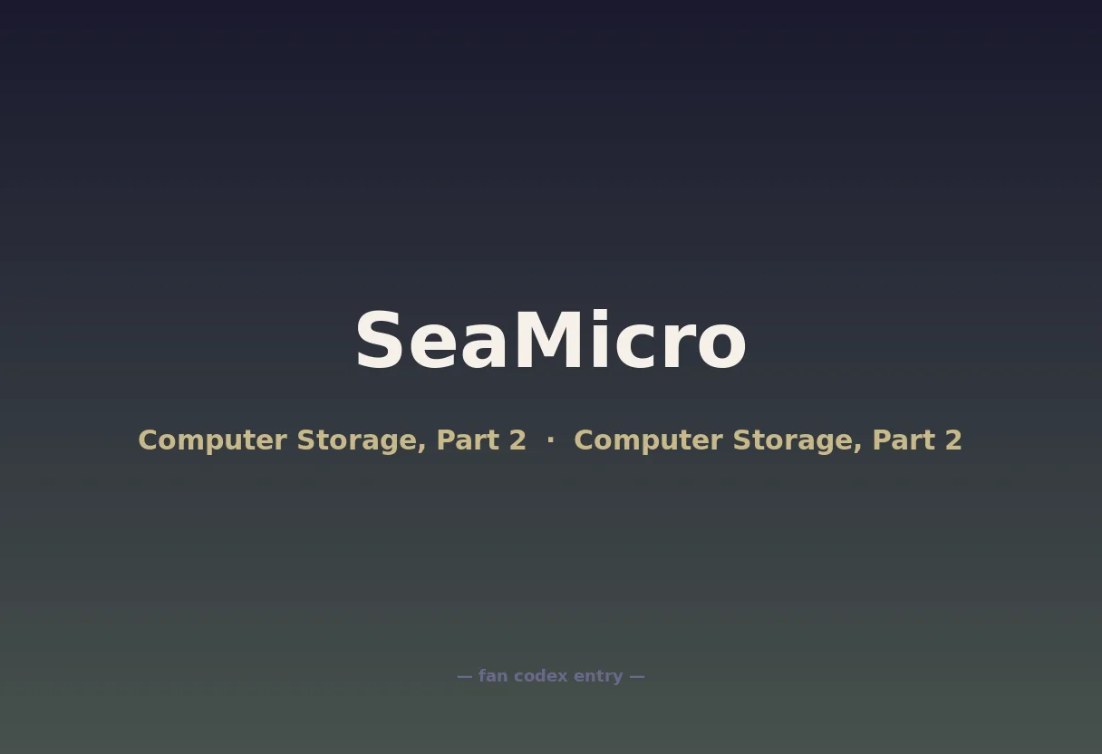 SeaMicro