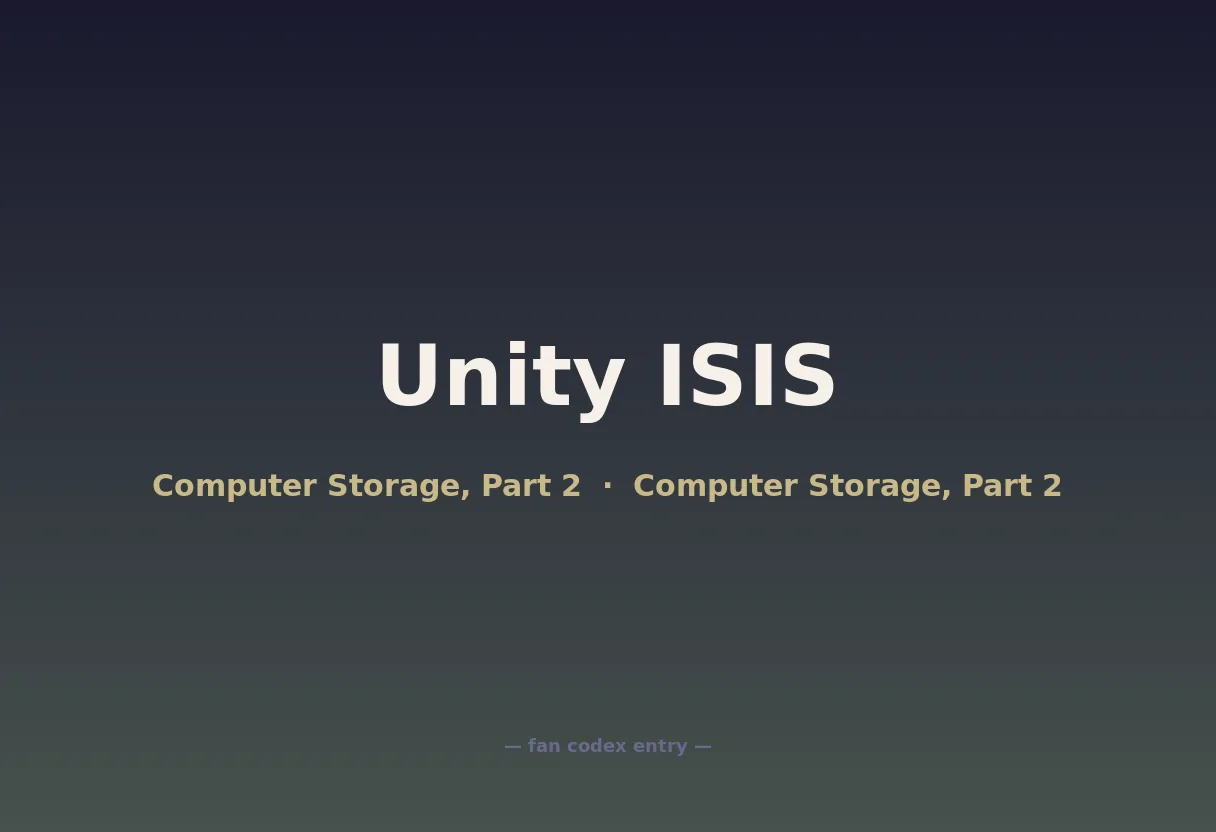 Unity ISIS