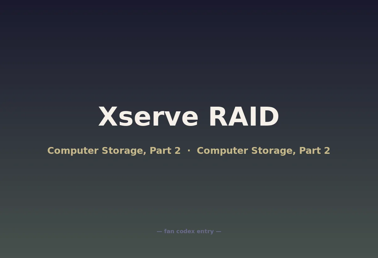 Xserve RAID