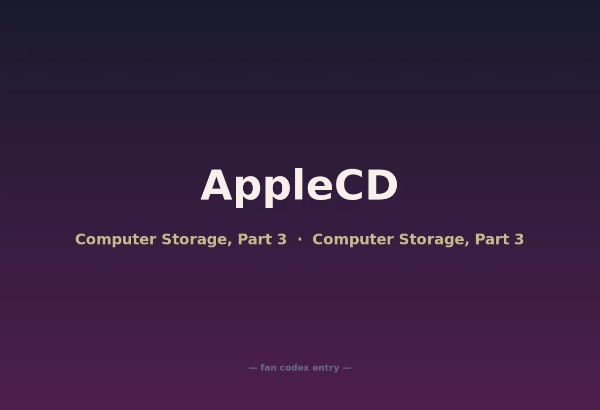 AppleCD