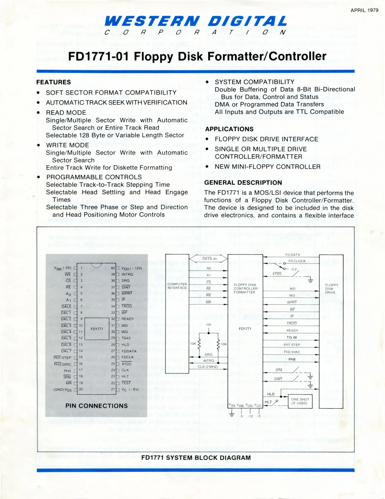 Western Digital FD1771