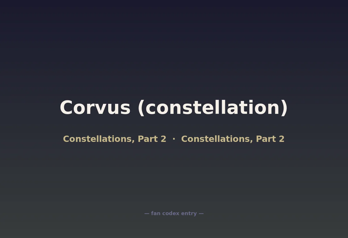 Corvus (constellation)