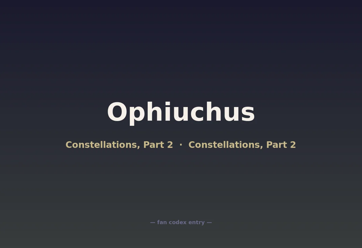 Ophiuchus