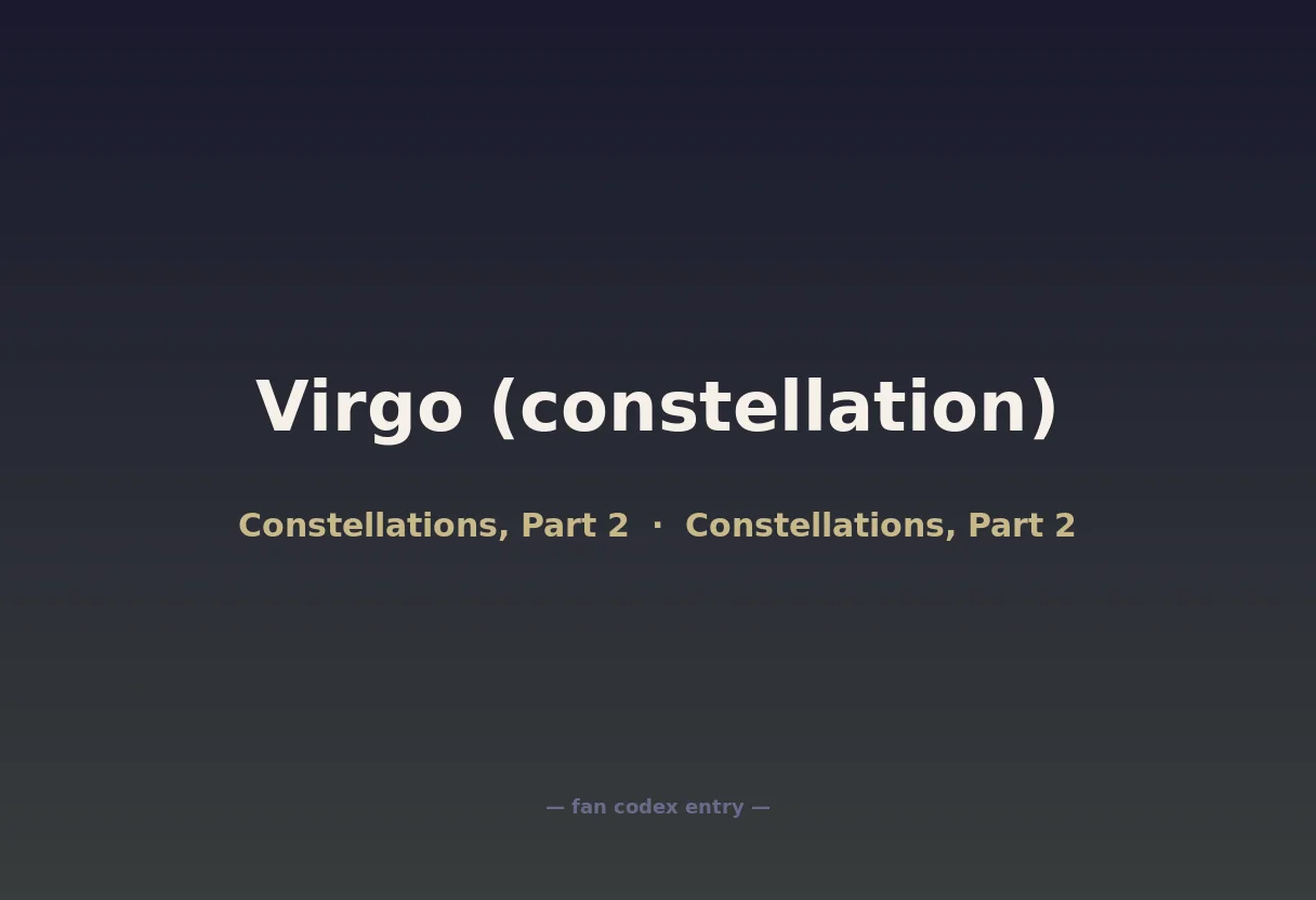 Virgo (constellation)