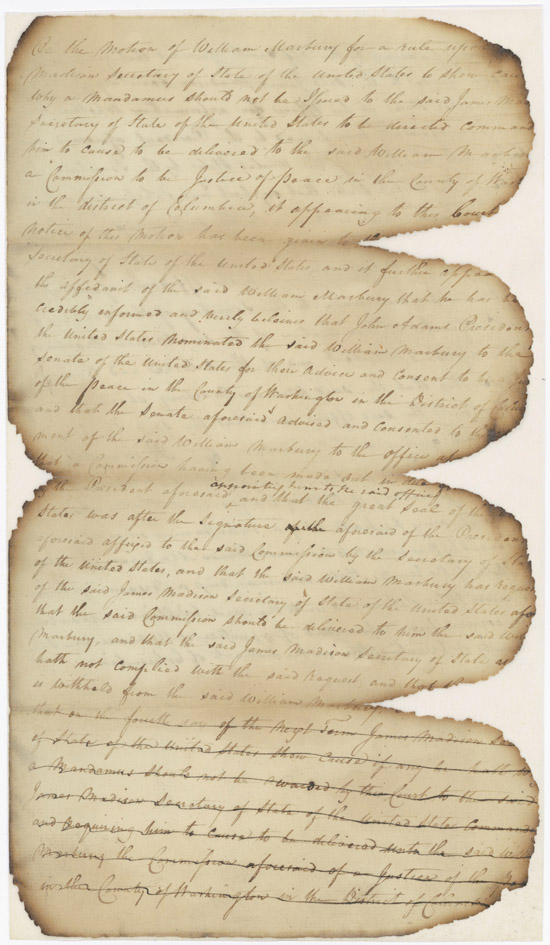 Marbury v. Madison