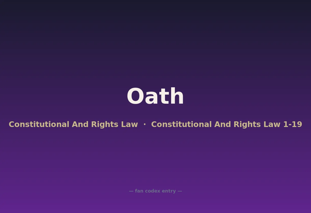Oath