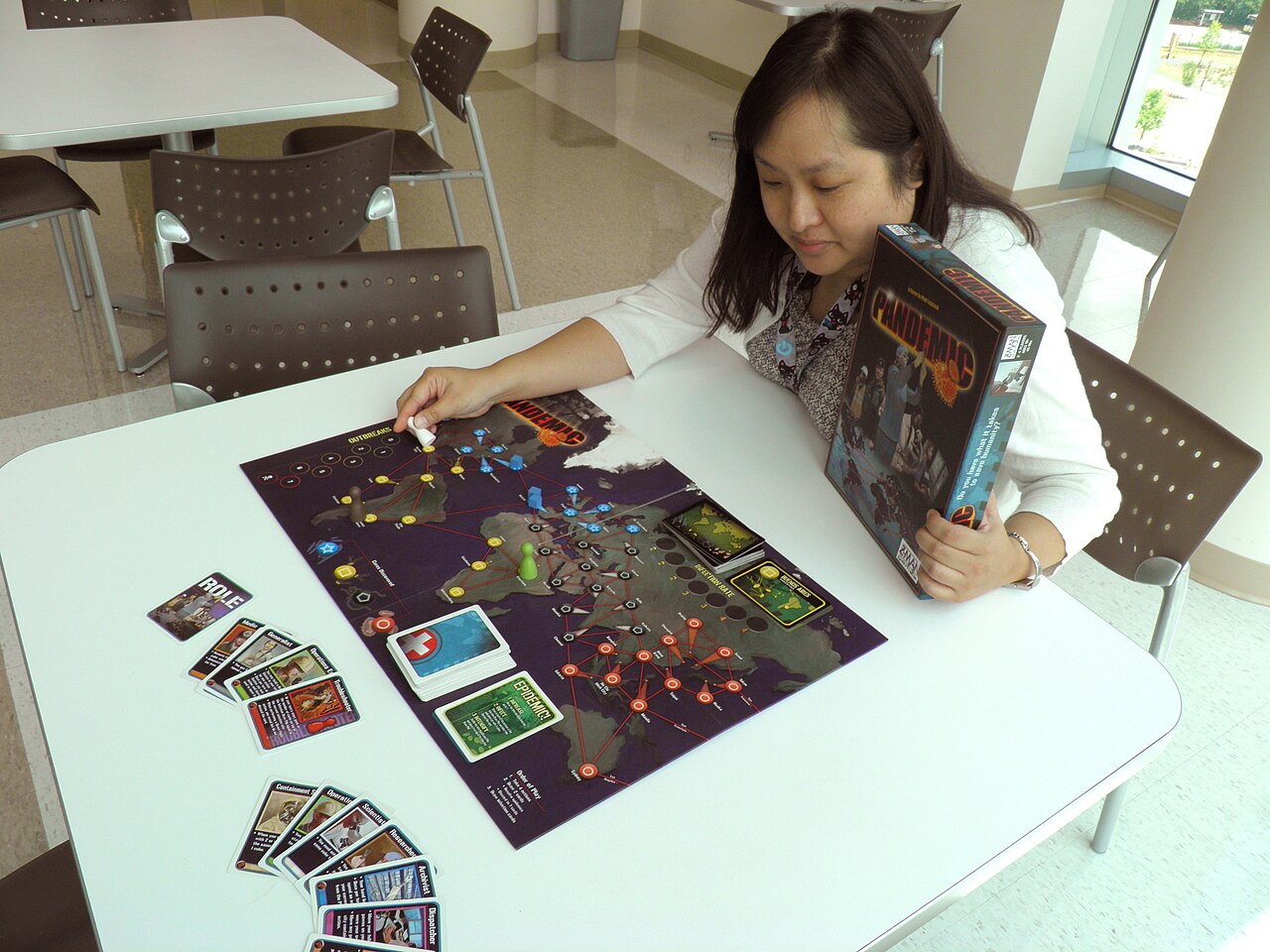 Cooperative board game