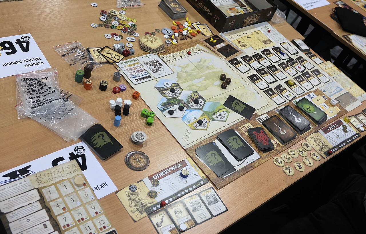 Cooperative board game