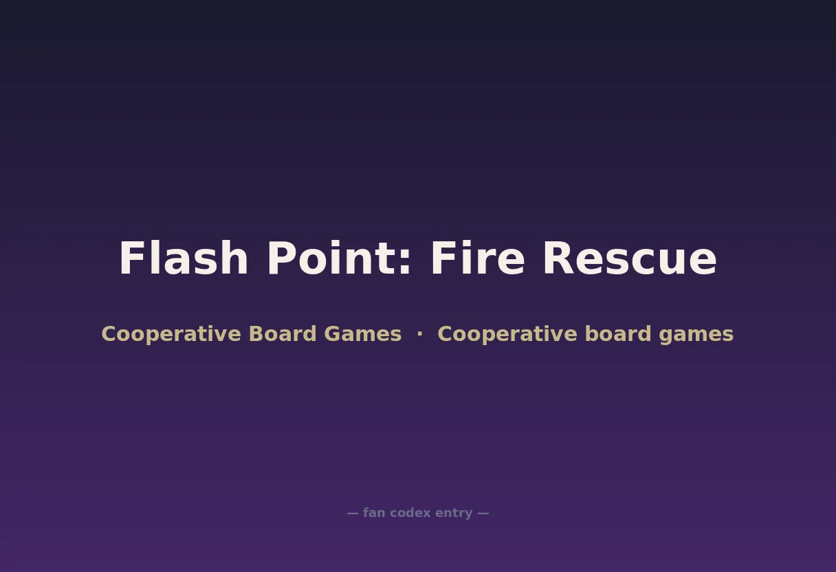 Flash Point: Fire Rescue