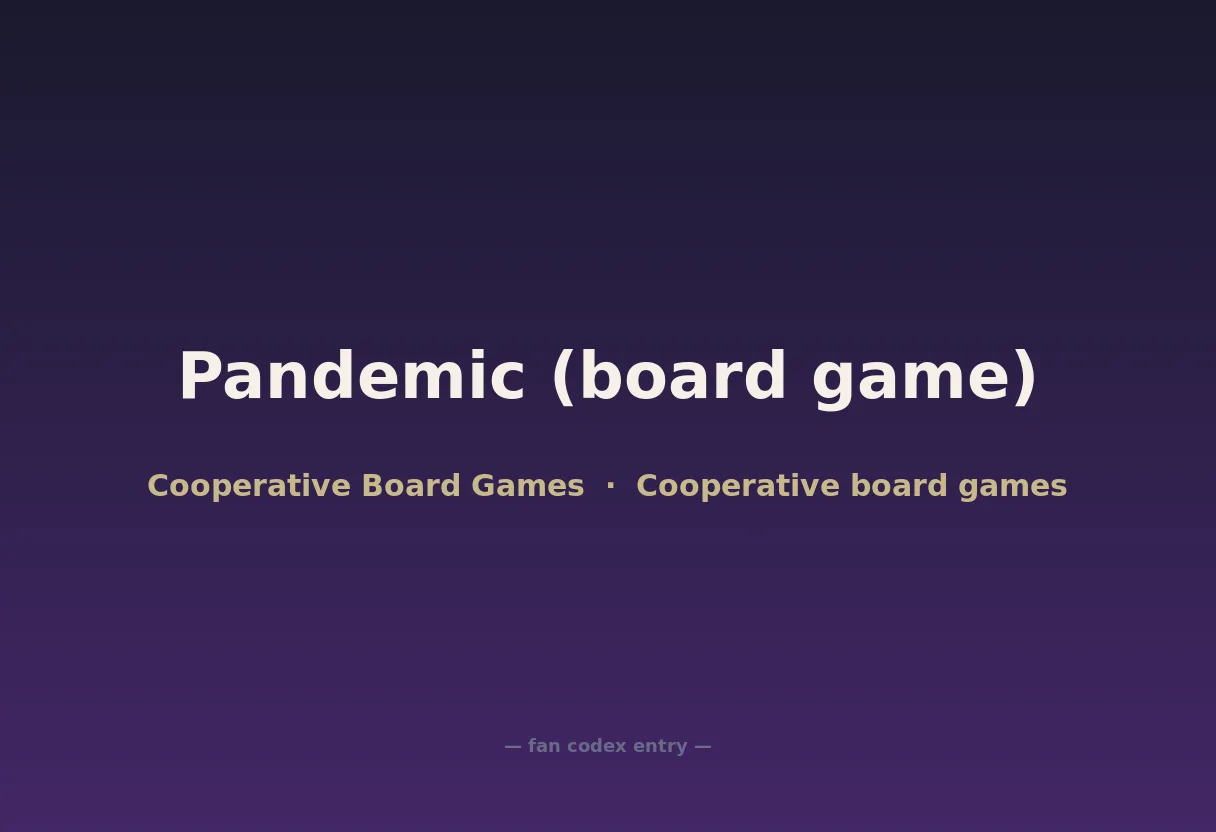 Pandemic (board game)