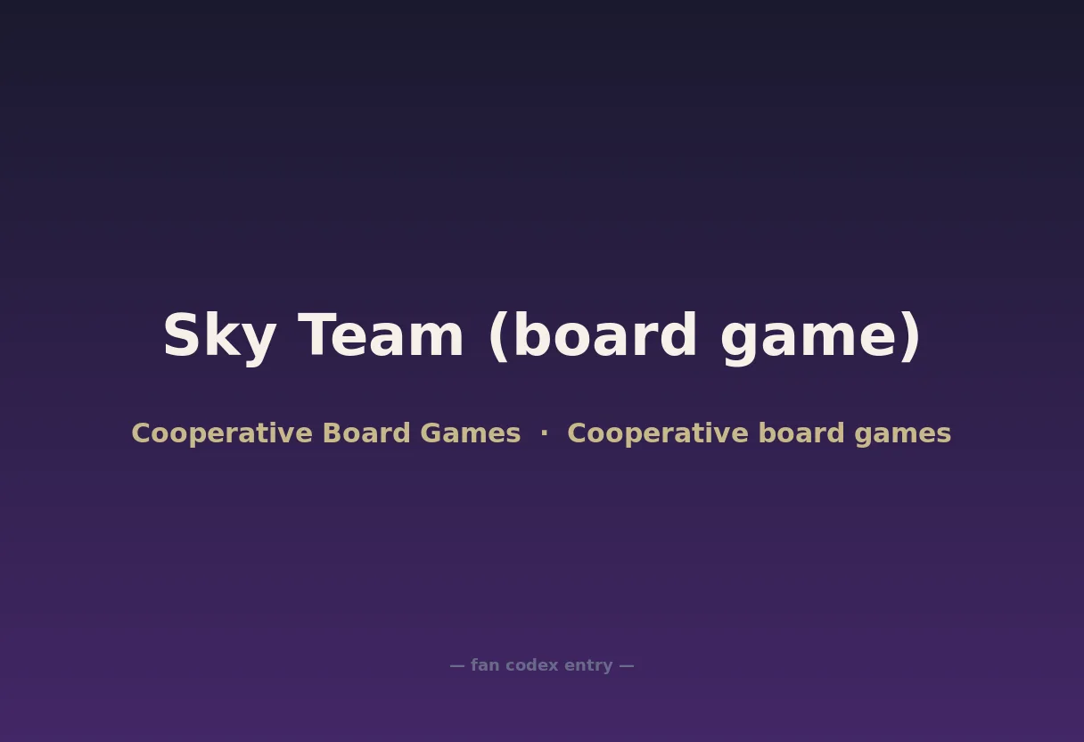 Sky Team (board game)