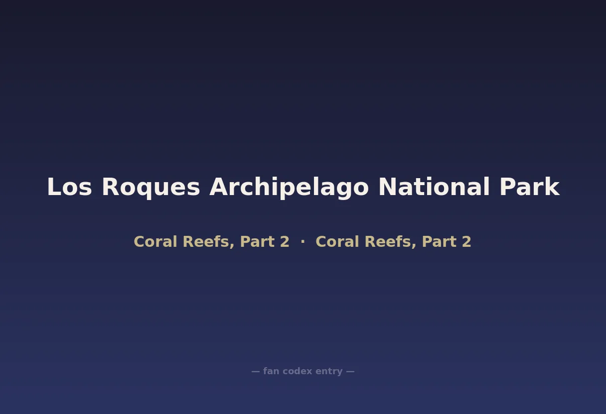 Los Roques Archipelago National Park