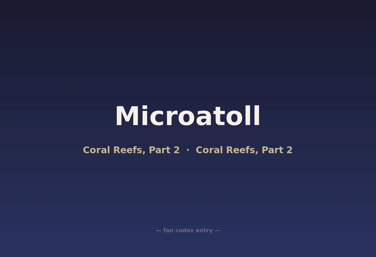 Microatoll