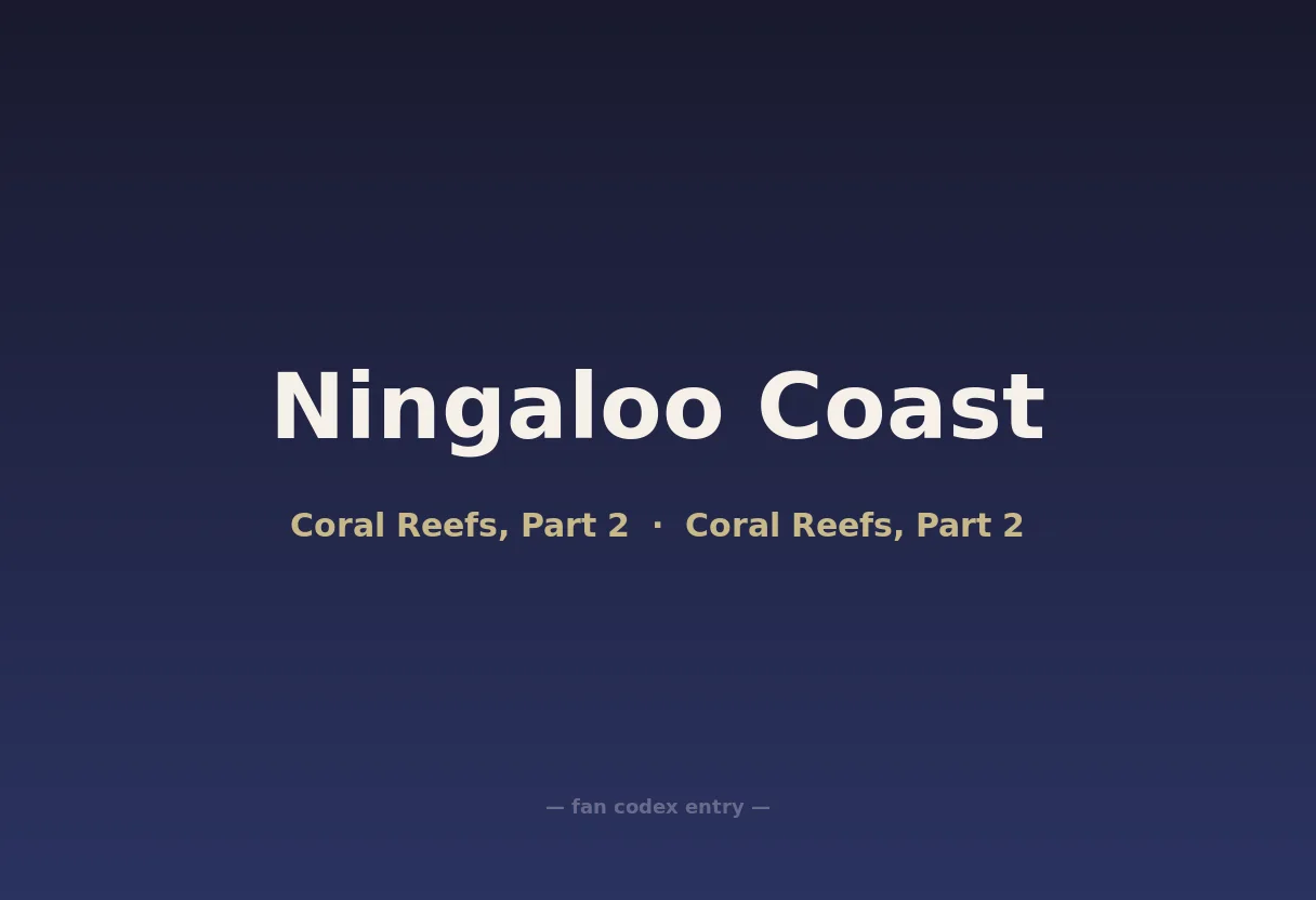 Ningaloo Coast