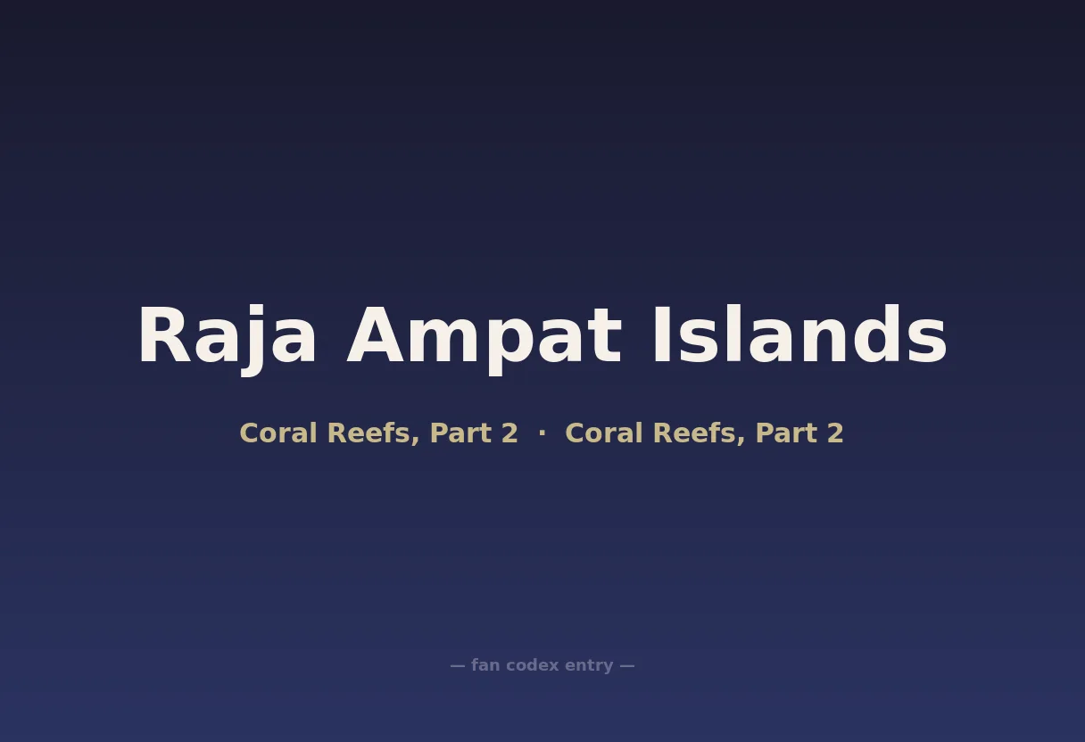 Raja Ampat Islands
