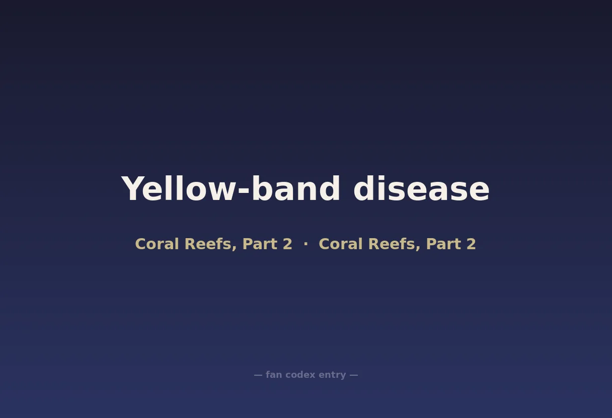 Yellow-band disease