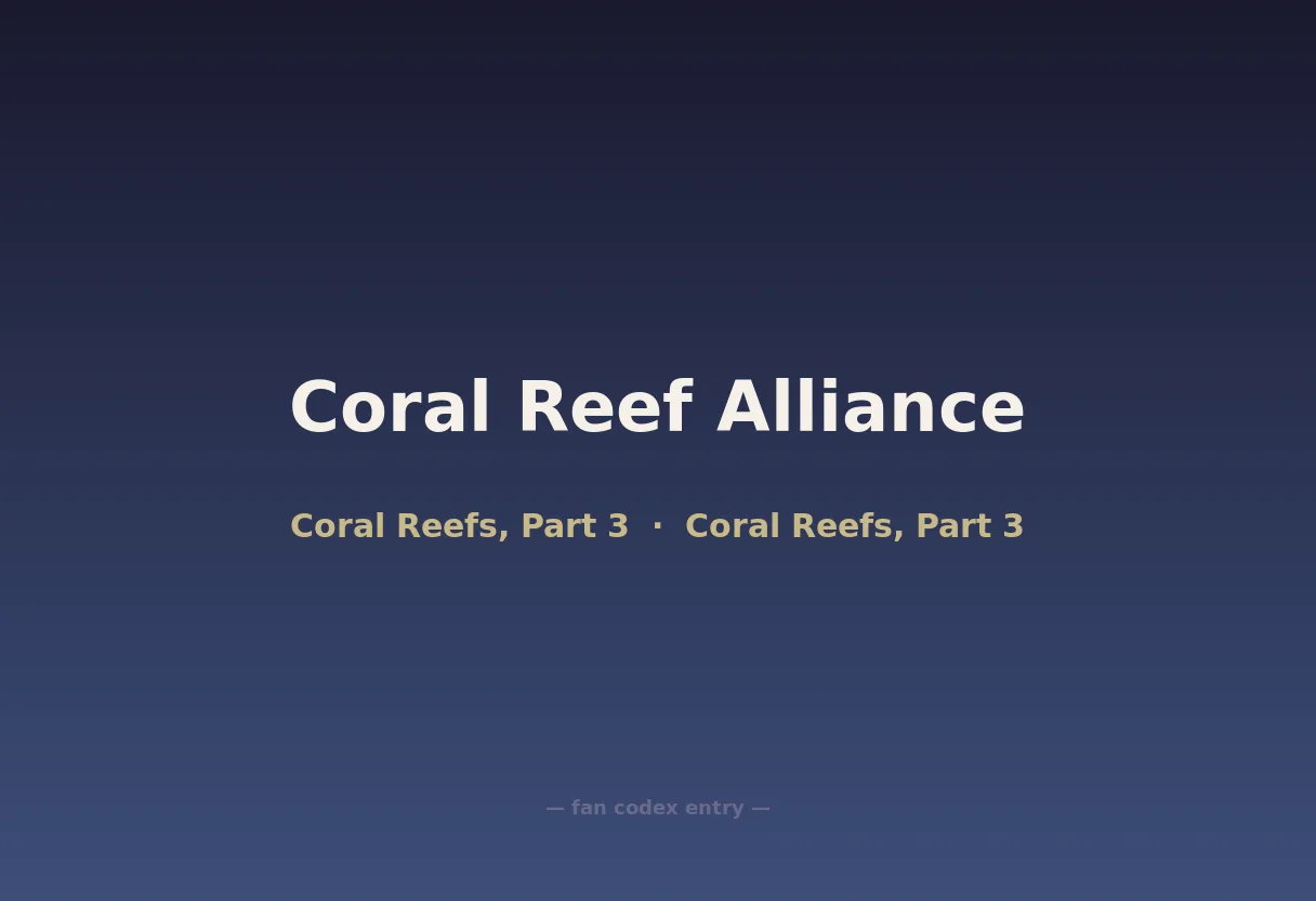 Coral Reef Alliance
