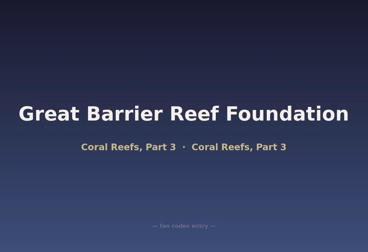 Great Barrier Reef Foundation
