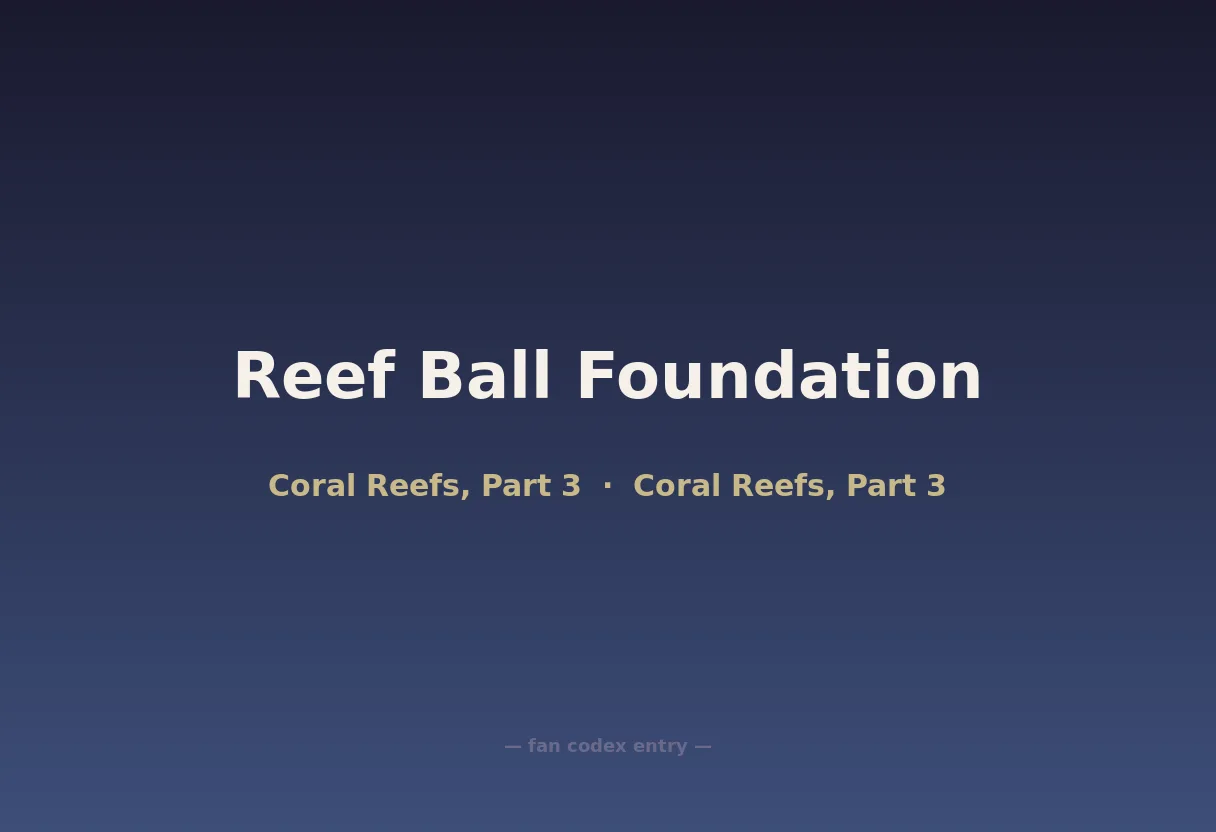 Reef Ball Foundation