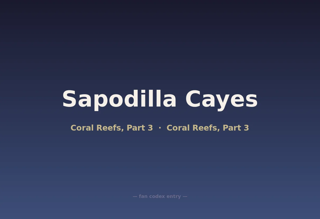 Sapodilla Cayes