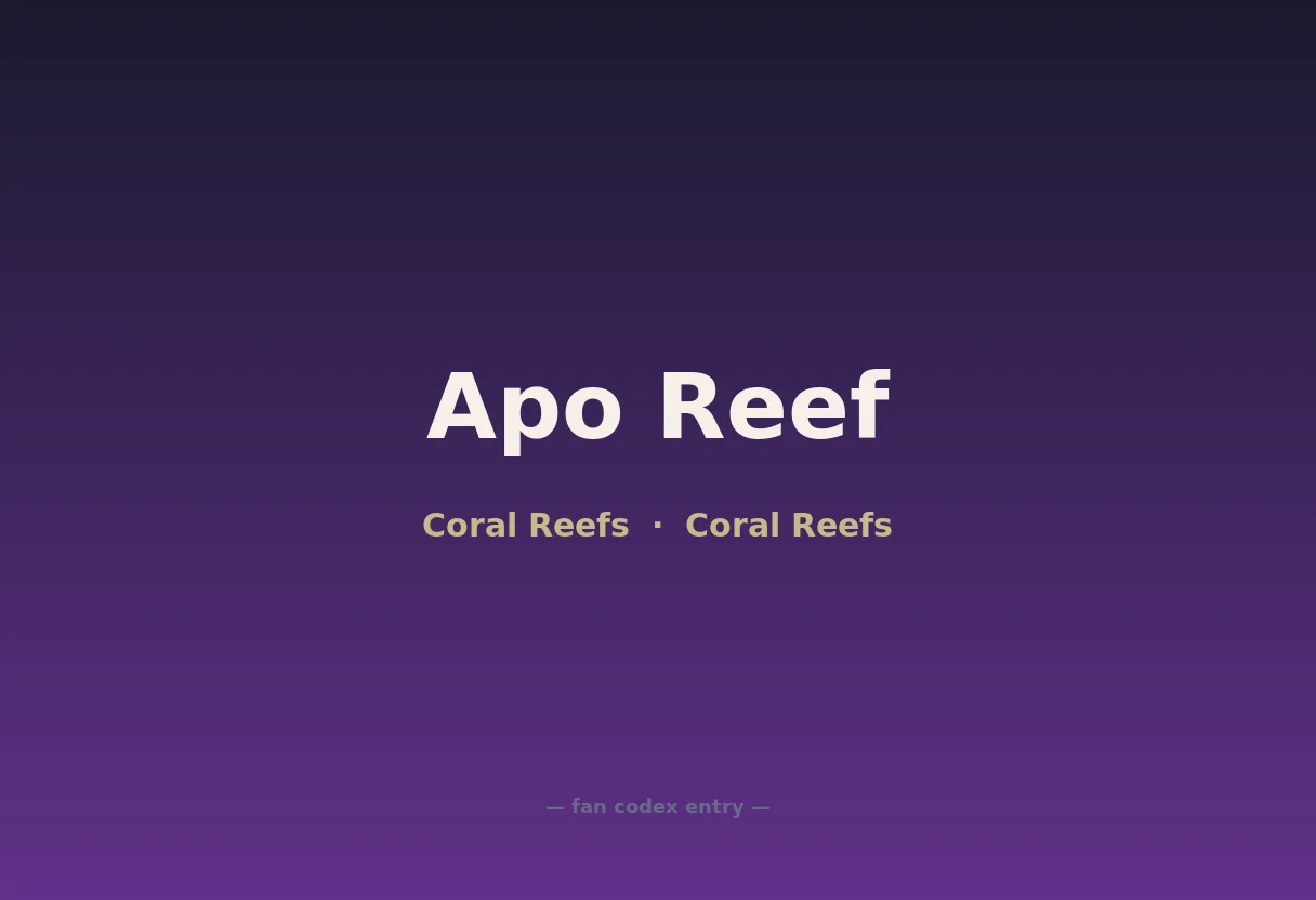 Apo Reef