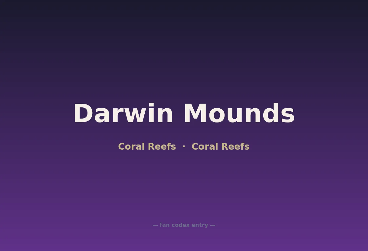 Darwin Mounds