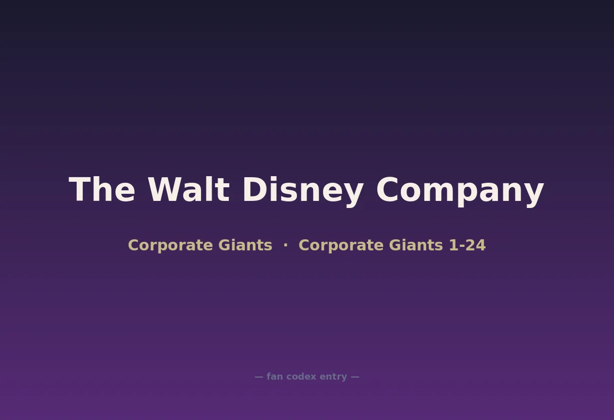 The Walt Disney Company