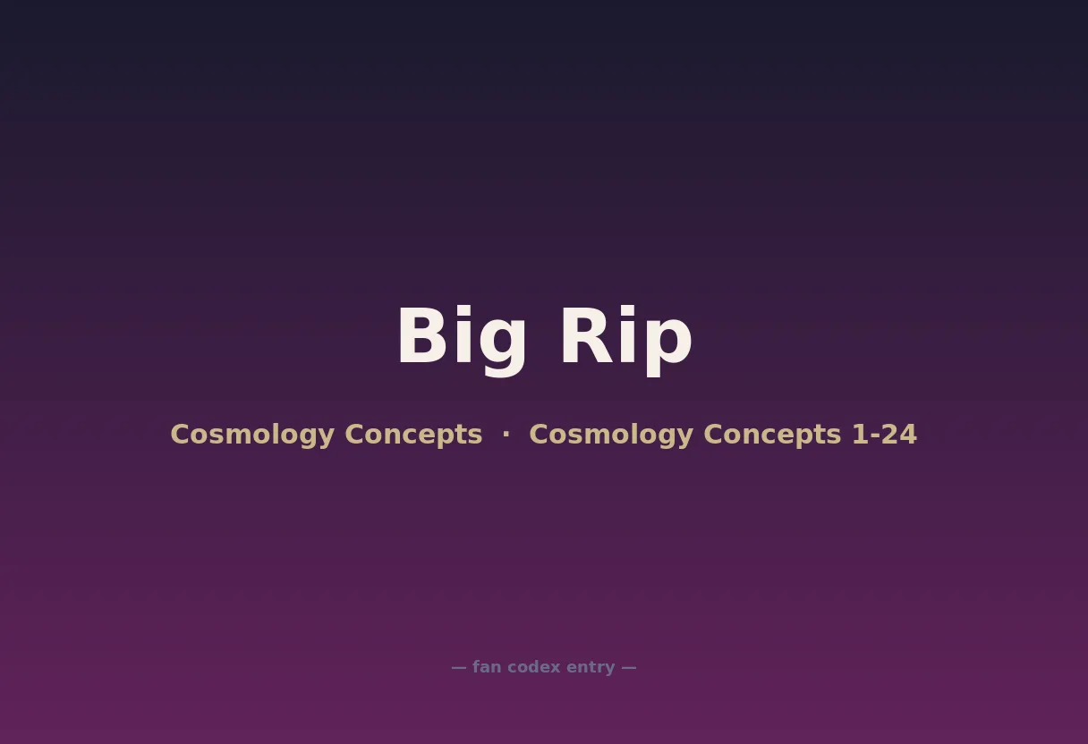 Big Rip
