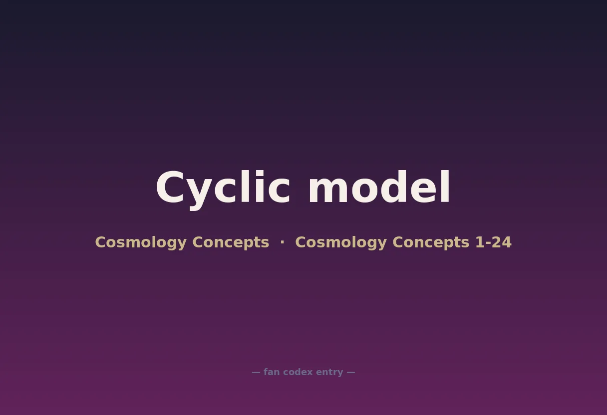 Cyclic model