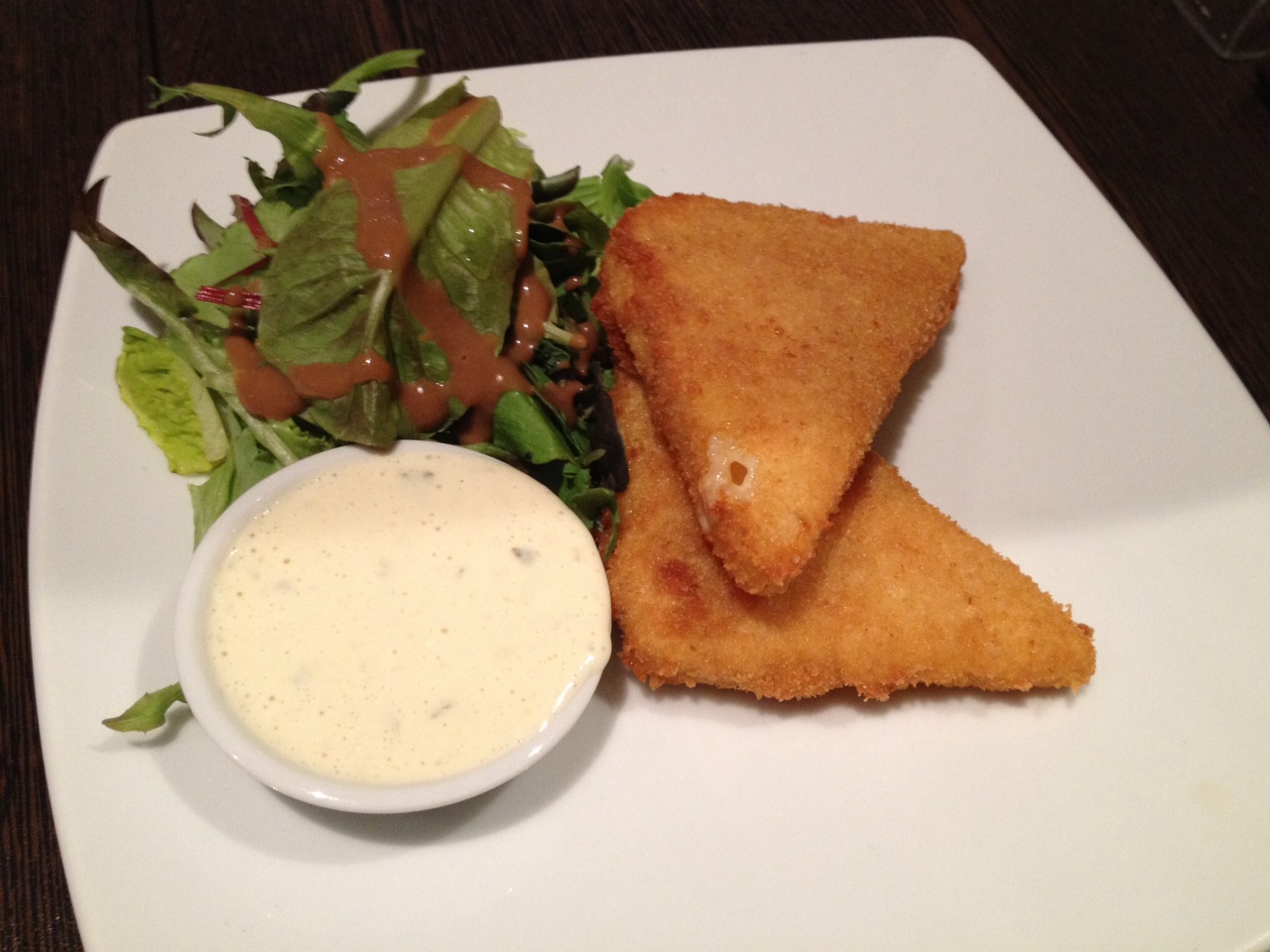 Fried cheese