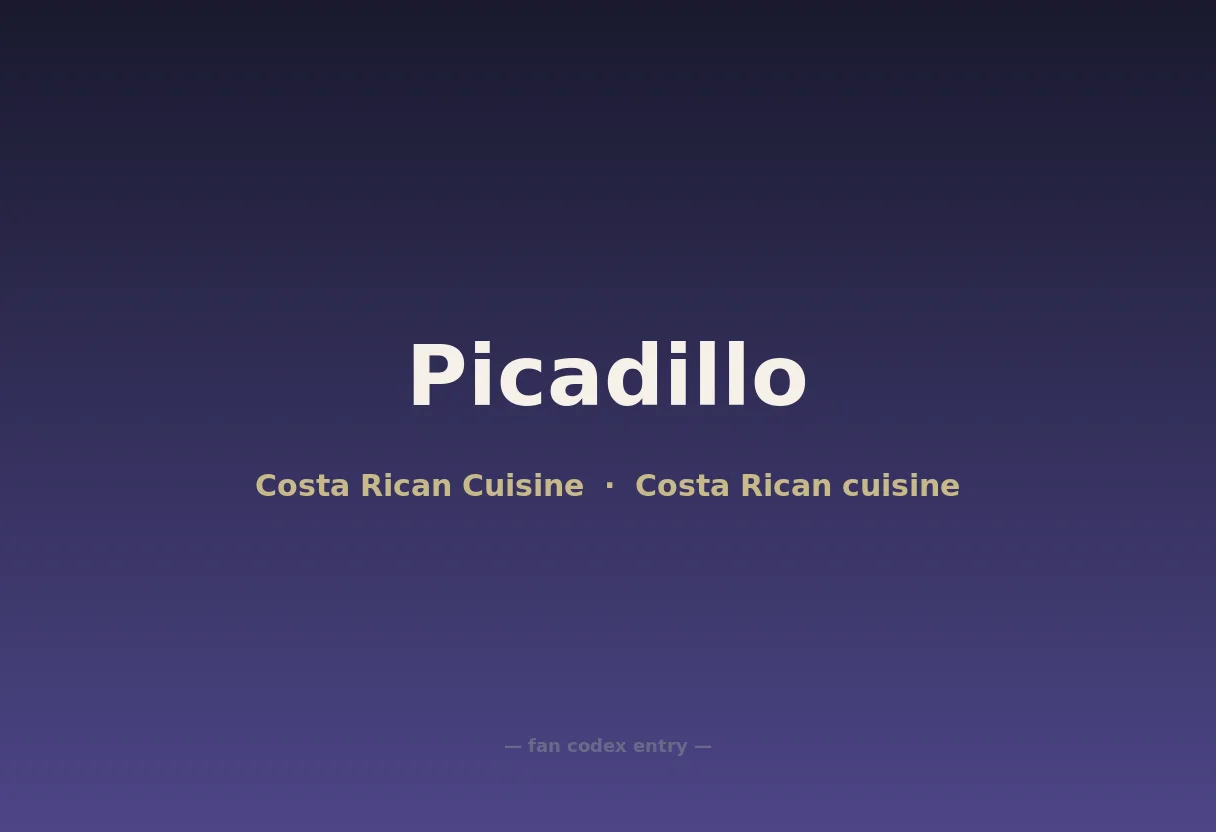 Picadillo
