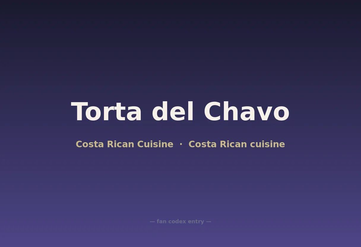 Torta del Chavo