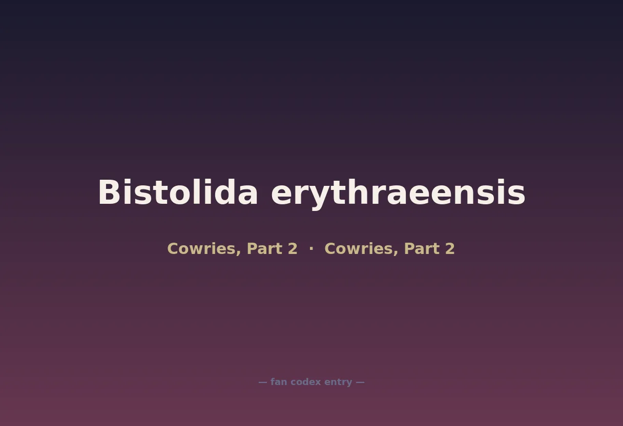 Bistolida erythraeensis
