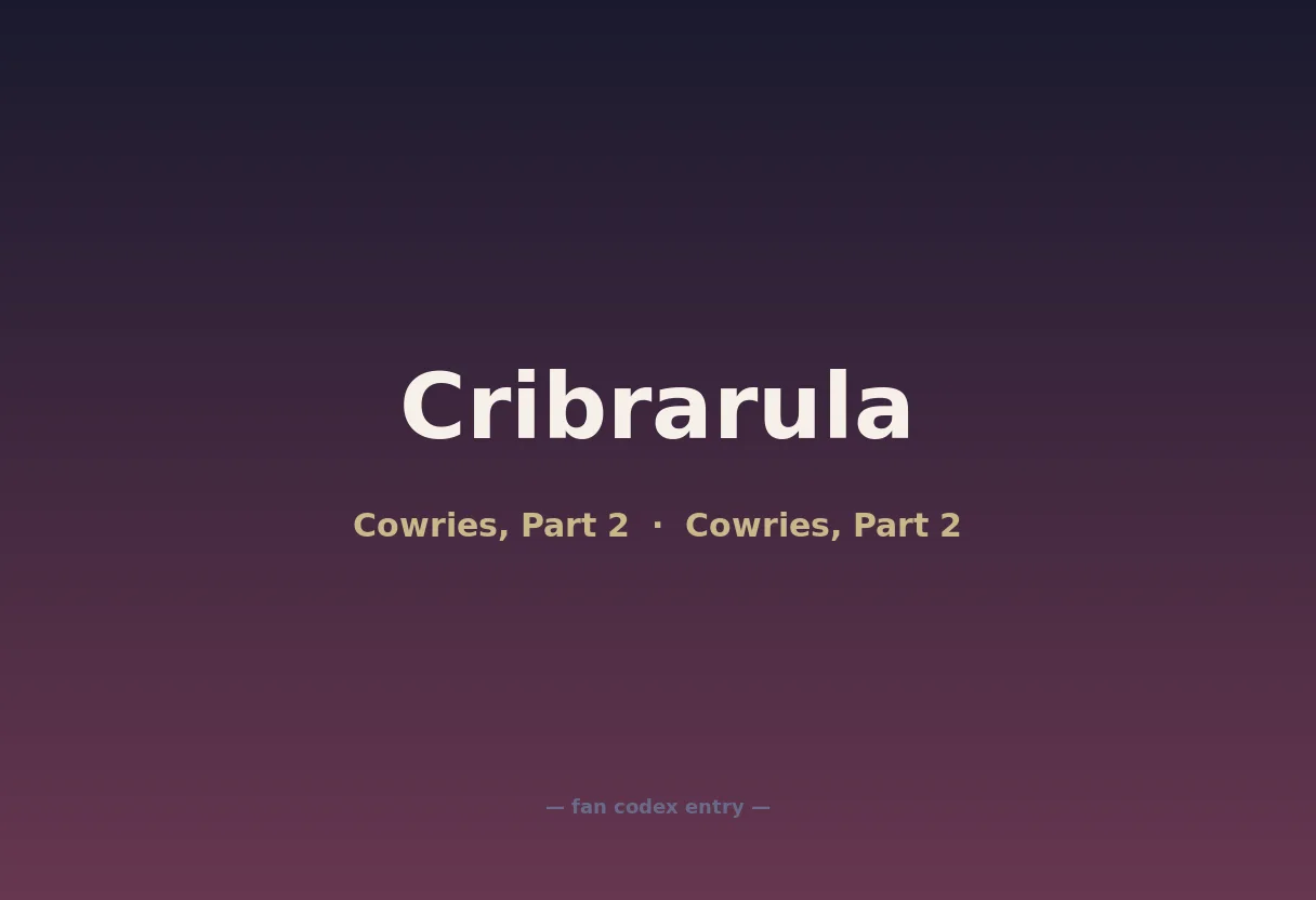 Cribrarula