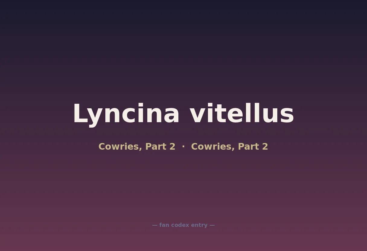 Lyncina vitellus