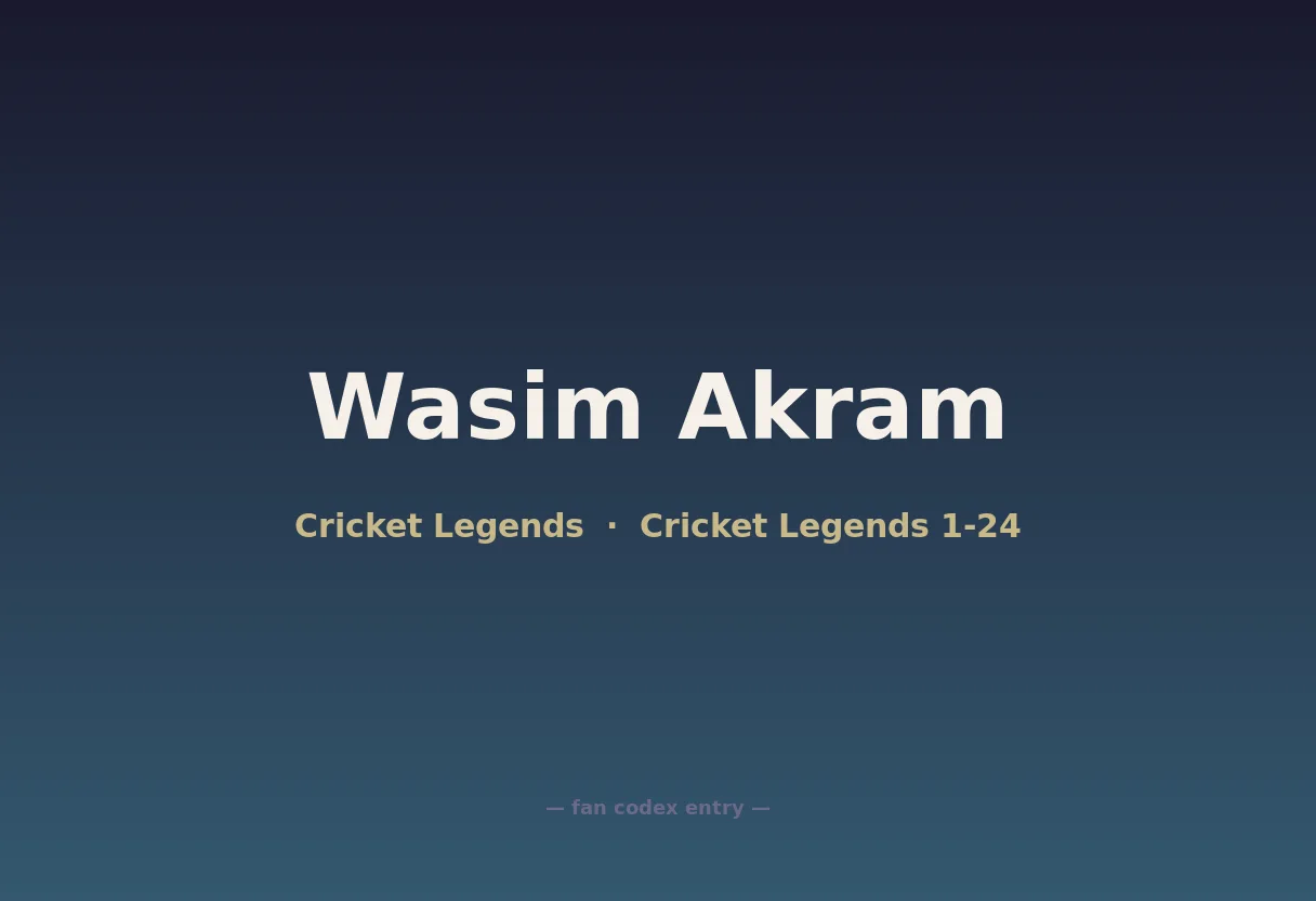 Wasim Akram