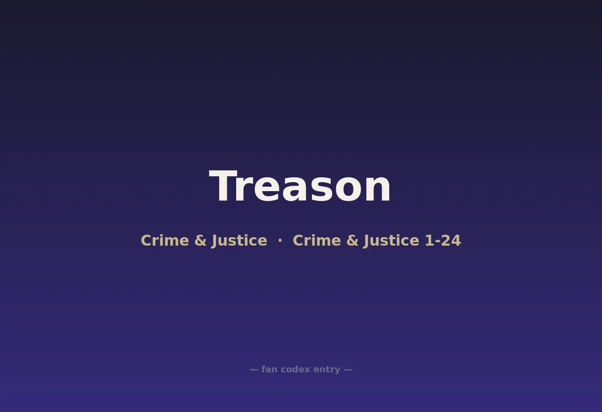 Treason