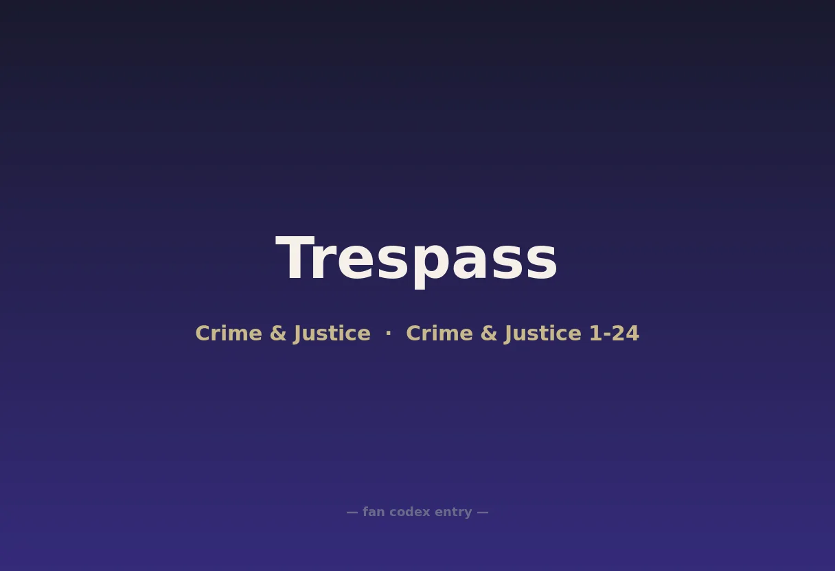 Trespass
